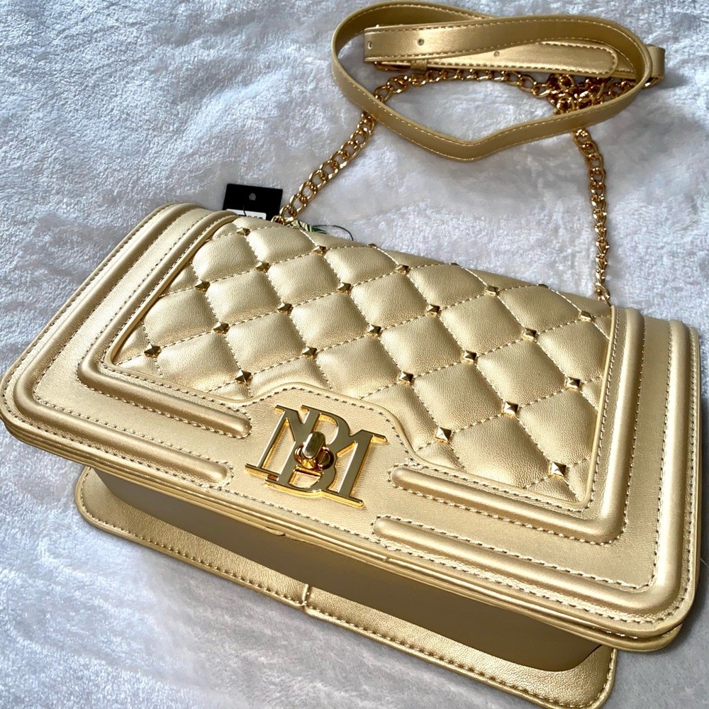 Badgley Mischka Gold Bag